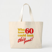 Hilarious 60th Birthday Gifts Tote Bag