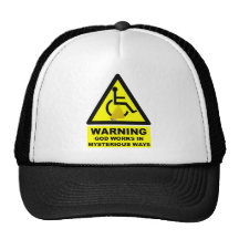 Hilarious atheist mesh hat