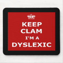 Hilarious dyslexic mousepads