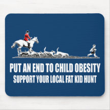 Hilarious fat kid mousepad