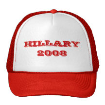 HILLARY 2008 POLITICAL HAT