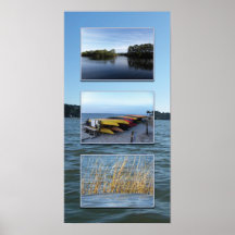 Hilton Head water triptych Print