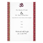 Hindu Om Wedding Invitation