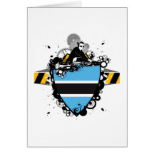 Hip Botswana Greeting Card