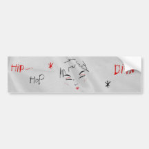 Hip-Hop Diva I Bumper Sticker