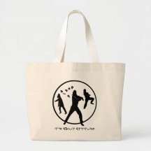 Hip Hop Girls Jumbo Tote Tote Bag