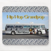 Hip Hop Grandpop Mousepad