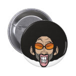 Hiphop Afro man buttons