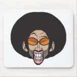 Hiphop Afro man mousepads