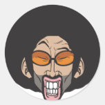Hiphop Afro man stickers