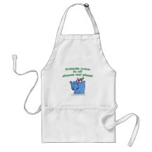 Hippo and Bird Friends Aprons