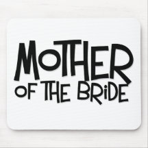Hipster Mother of the Bride Mousepad