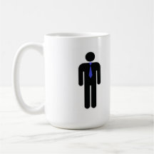 HIS & hers (blue) Mug