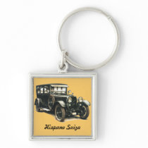 HISPANO SUIZA CLASSIC CAR keychains