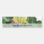 Historic Iris - Purple And Yellow Bumper Stickers