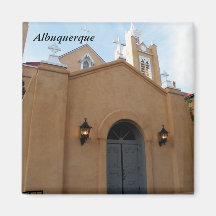 Historic Plaza Fridge Magnet