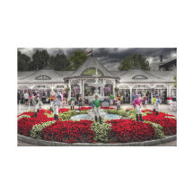 Historic Saratoga Race Course Gallery Wrap Canvas