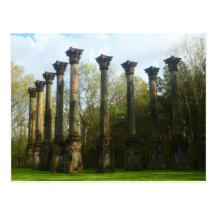 Historic Windsor Ruins Plantation Port Gibson Post Cards