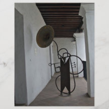 Historical Musical Instrument Flyer Design