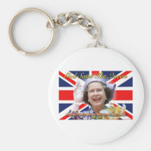 HM Queen Elizabeth II Diamond Jubilee Key Chain