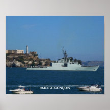 HMCS Algonquin Posters