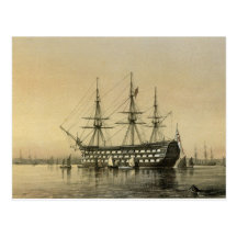 HMS Victory Post Card