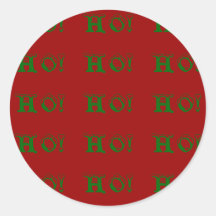 HO!  HO!  HO! STICKERS