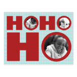 Ho Ho Holiday Photo Postcard postcards