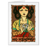 Ho Hsien-Ku Greeting Card