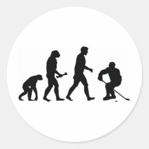 Hockey Evolution Stickers