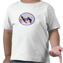 Hockey Players in Action Shirts