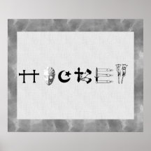 Hockey Religion Print