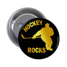 HOCKEY ROCKS PIN