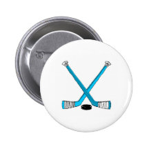 Hockey Sticks Pin