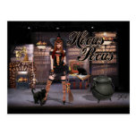 Hocus Pocus Halloween Witch Postcard