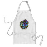 Hodgkin's Lymphoma Groovy Fight Like A Girl aprons
