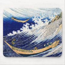 Hokusai Ocean Waves Japanese Fine Vintage Mouse Pads