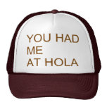 HOLA MESH HATS