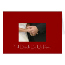 Holding hands greeting card