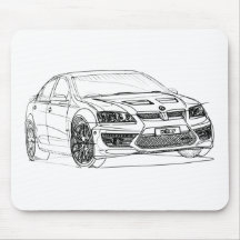 Holdn HSV GTS 25th 2012 Mouse Pads