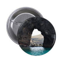 Hole in Rock in the Ocean Pinback Button