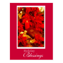Holiday, Blessings Post Cards