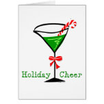 Holiday Cheer Martini Holiday Cards