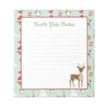 Holiday Christmas Reindeer Lined Notepads notepads
