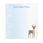 Holiday Christmas Reindeer Notepads notepads