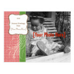 Holiday Fancy Photo Card Postcards