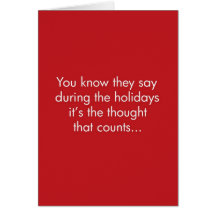 Holiday greeting card