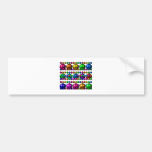 holiday greetings bumper sticker