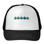 holiday greetings mesh hats