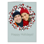 Holiday Greetings Photo Cards Template cards